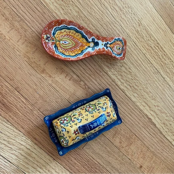 Anthropologie Butter Dish - Picture 1 of 3